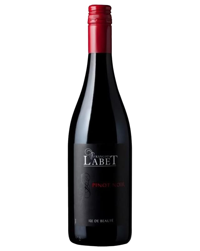 Francois Labet Ile de Beaute Pinot Noir 2018 Front Bottle Shot