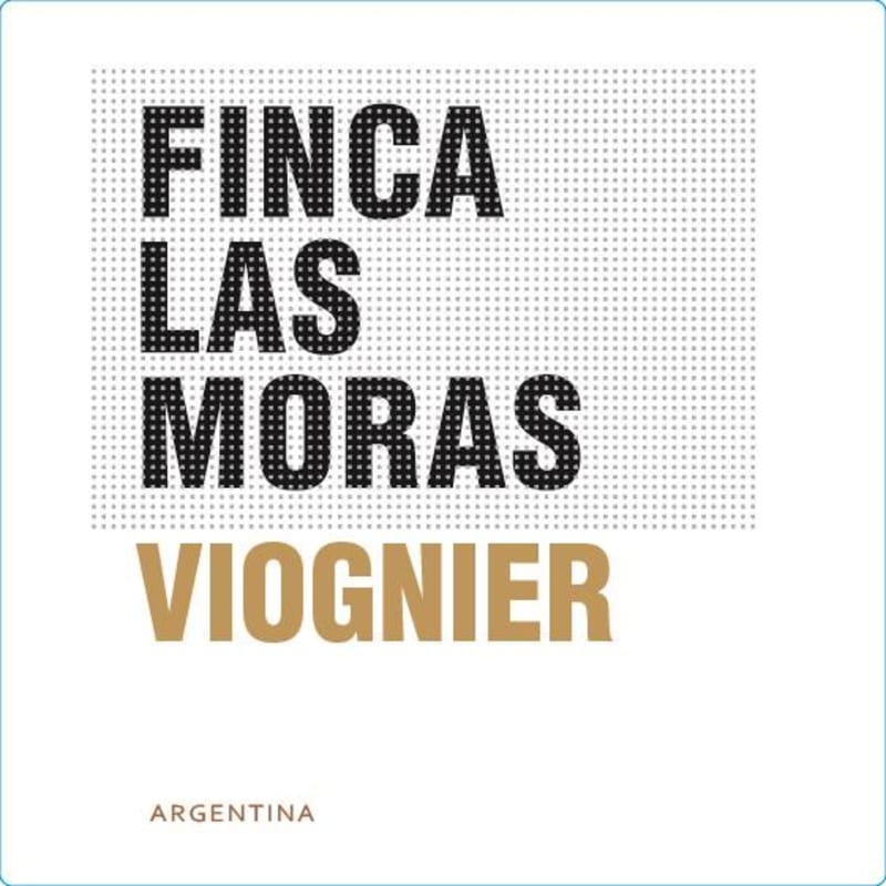Finca Las Moras Viognier 2016 Front Label