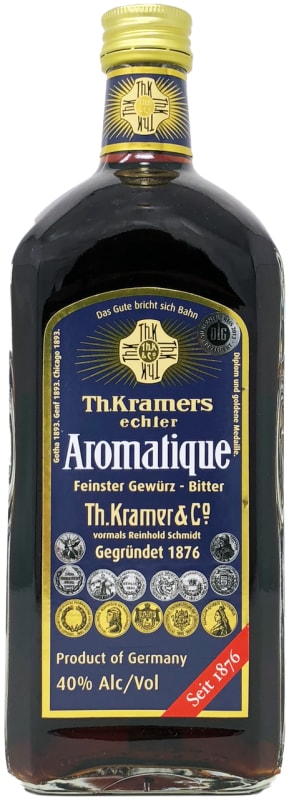 Th. Kramers Aromatique Bitter Front Bottle Shot