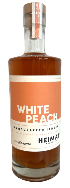 Heimat White Peach Liqueur Front Bottle Shot
