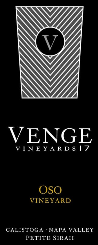 Venge Vineyards Oso Vineyard Petite Sirah 2017 Front Label