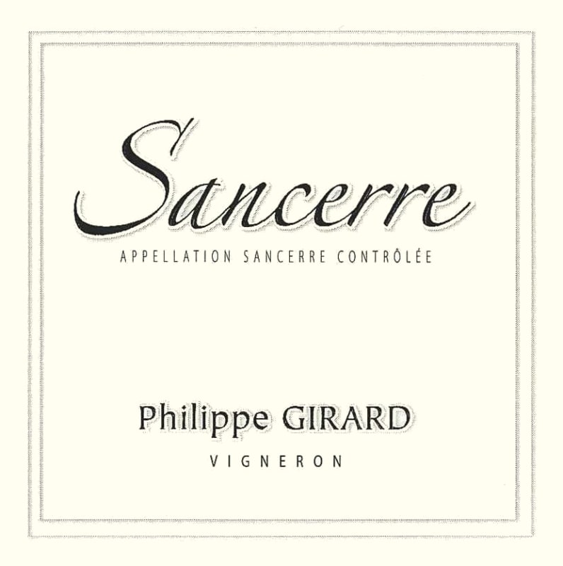 Domaine Philippe Girard Sancerre 2020 Front Label