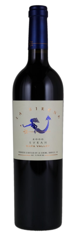 La Sirena Syrah (1.5 Liter Magnum) 2000 Front Bottle Shot