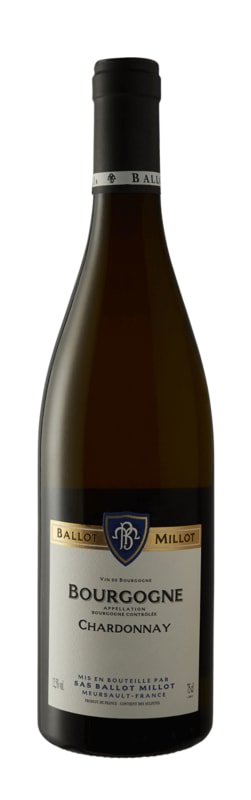 Ballot-Millot Bourgogne Blanc 2016 Front Bottle Shot
