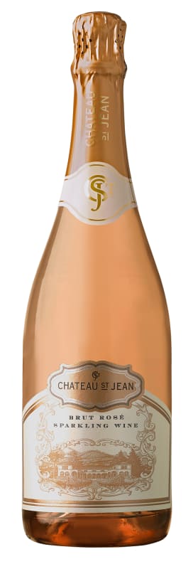 Chateau St. Jean Sparkling Rose Front Bottle Shot