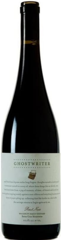 Ghostwriter Woodruff Family Vineyard Pinot Noir 2015 Front Bottle Shot