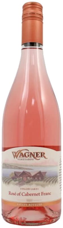Wagner Vineyards Cabernet Franc Rose 2016 Front Bottle Shot