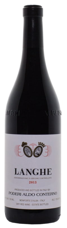 Aldo Conterno Langhe Rosso 2013 Front Bottle Shot