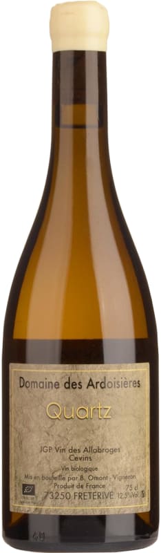 Maison des Ardoisieres Cuvee Quartz Blanc 2021 Front Bottle Shot