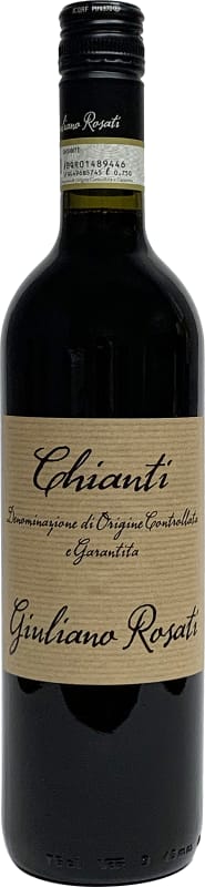 Giuliano Rosati Chianti 2024 Front Bottle Shot