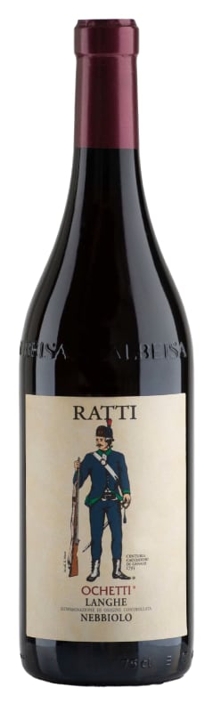 Renato Ratti Ochetti Nebbiolo 2021 Front Bottle Shot