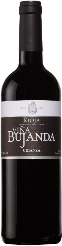 Vina Bujanda Crianza 2013 Front Bottle Shot