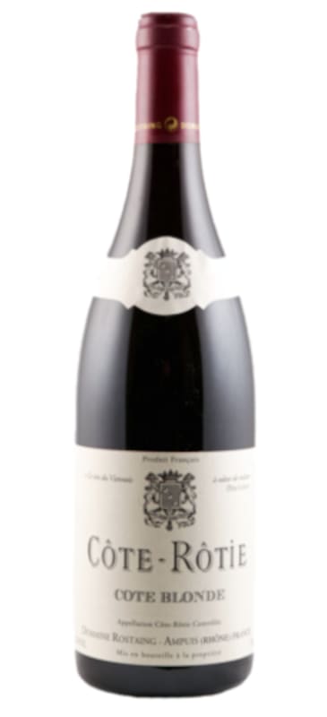 Rene Rostaing Cote-Rotie Cote Blonde 1998 Front Bottle Shot