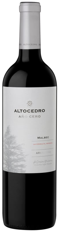 Altocedro Ano Cero Malbec 2016 Front Bottle Shot