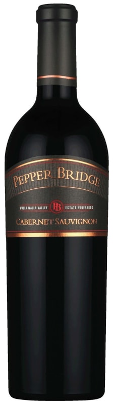 Pepper Bridge Winery Cabernet Sauvignon 2013 Front Bottle Shot
