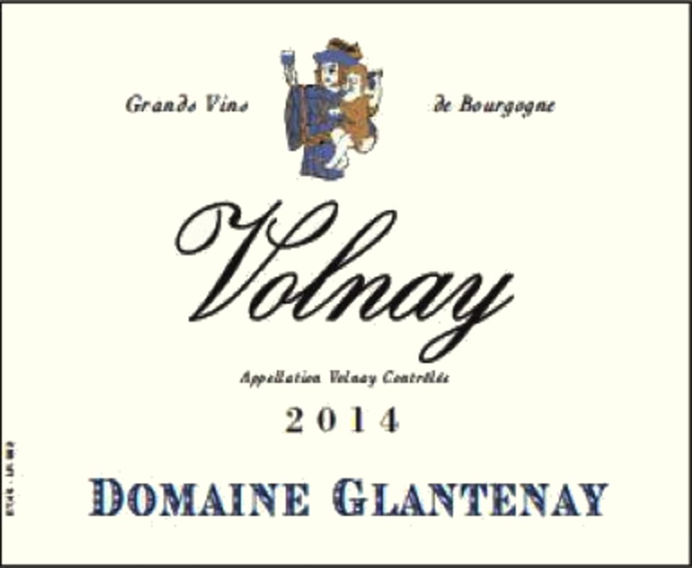 Domaine Glantenay Pierre & Fils Volnay 2014 Front Label