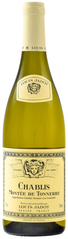 Louis Jadot Chablis Montee de Tonnerre Premier Cru 2017 Front Bottle Shot