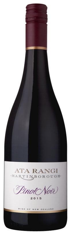 Ata Rangi Pinot Noir 2015 Front Bottle Shot