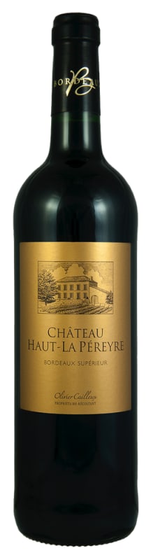 Chateau Haut-La Pereyre Bordeaux Superieur 2020 Front Bottle Shot