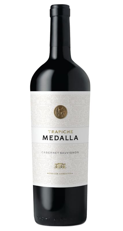 Trapiche Medalla Cabernet Sauvignon 2022 Front Bottle Shot