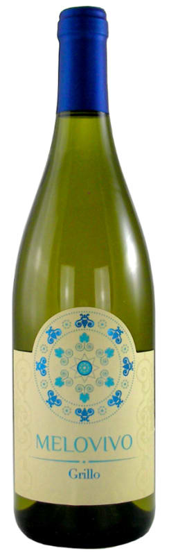 Tenuta Bonincontro Melovivo Grillo 2022 Front Bottle Shot