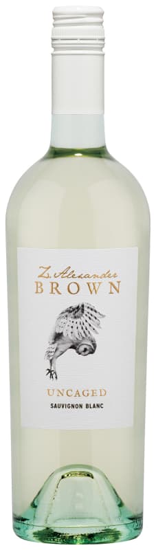 Z. Alexander Brown Uncaged Sauvignon Blanc 2017 Front Bottle Shot
