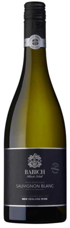 Babich Black label Sauvignon Blanc 2025 Front Bottle Shot