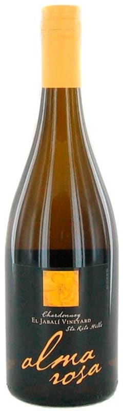 Alma Rosa El Jabali Vineyard Chardonnay 2012 Front Bottle Shot