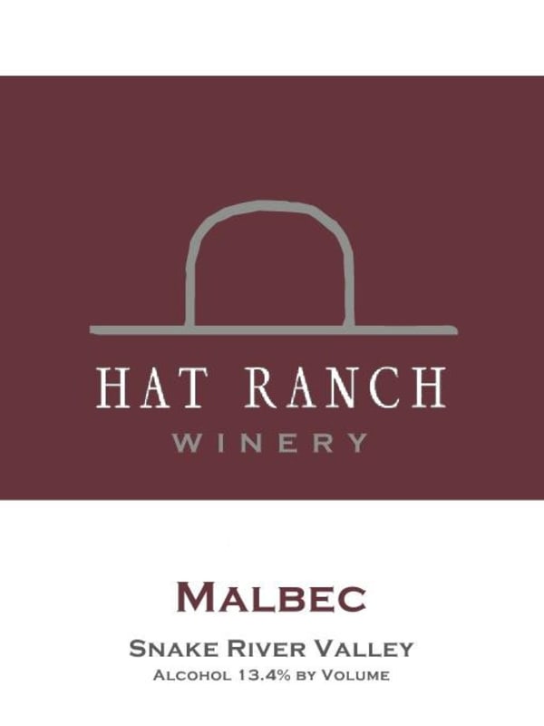 Hat Ranch Winery Malbec 2012 Front Label