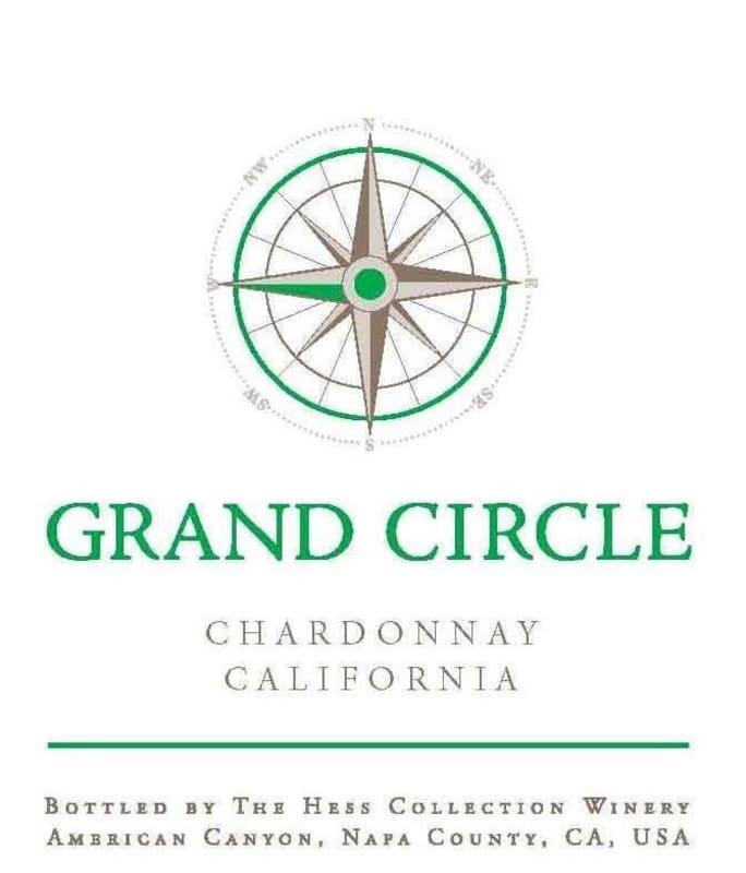 Hess Grand Circle Chardonnay 2010 Front Label