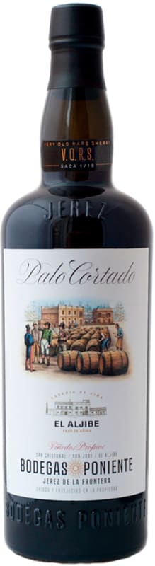 Bodegas Poniente Palo Cortado Sherry Front Bottle Shot