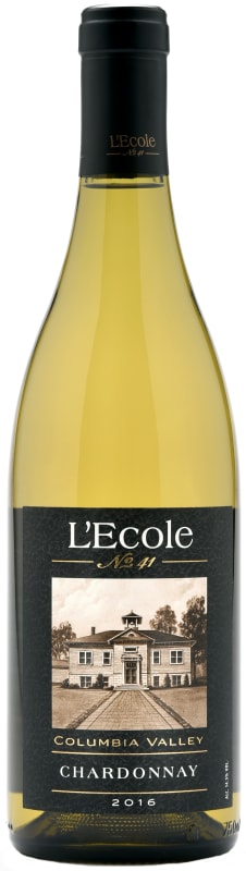 L'Ecole 41 Chardonnay 2016 Front Bottle Shot