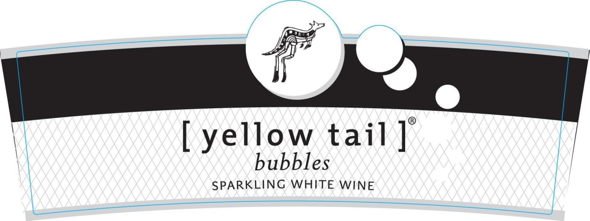Yellow Tail Bubbles Front Label