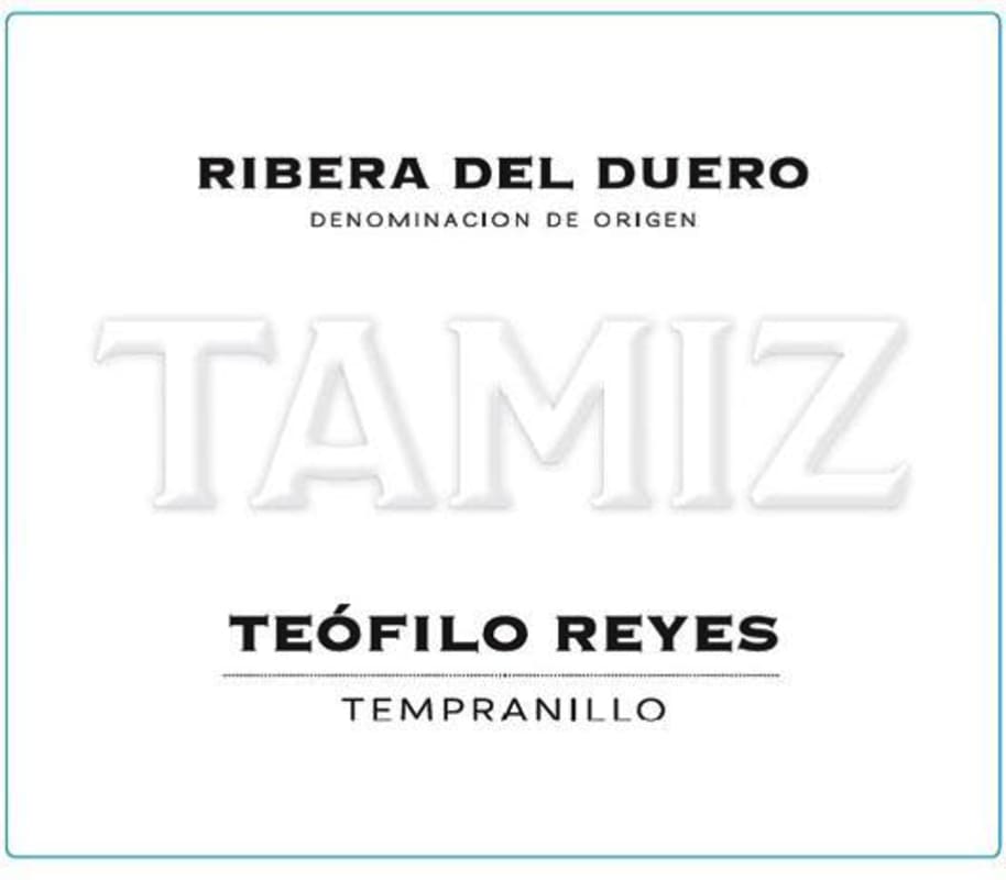Bodegas Reyes Tamiz Tinto 2018 Front Label