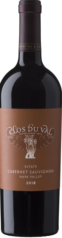 Clos du Val Estate Cabernet Sauvignon 2018 Front Bottle Shot