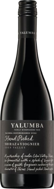 Yalumba Hand Picked Barossa Shiraz-Viognier 2018 Front Bottle Shot