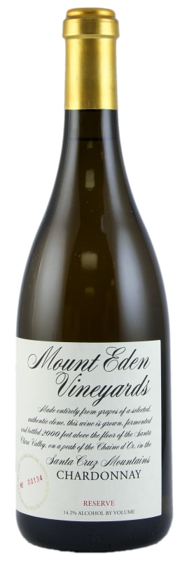 Mount Eden Vineyards Reserve Chardonnay 2016 Front Bottle Shot