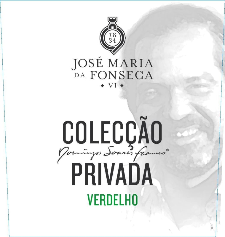 Jose Maria Da Fonseca Domingos Soares Franco Coleccao Privada Verdelho 2015 Front Label