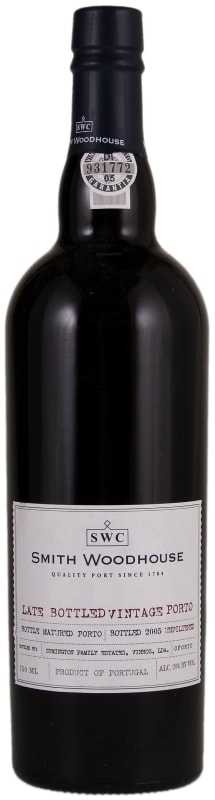 Smith Woodhouse Late Bottled Vintage Port 2004 Front Bottle Shot