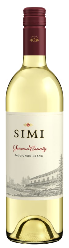 Simi Sauvignon Blanc 2017 Front Bottle Shot