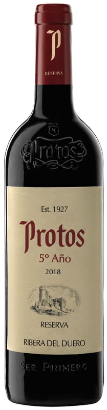 Protos Reserva 2018 Front Bottle Shot