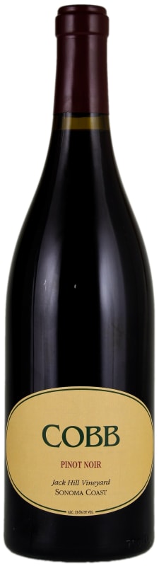 Cobb Wines Jack Hill Vineyard Pinot Noir 2014 Front Bottle Shot