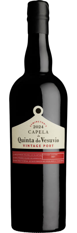 Quinta do Vesuvio Vintage Port Capela 2024 Front Bottle Shot