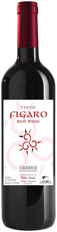 Figaro Calatayud Tinto 2014 Front Bottle Shot
