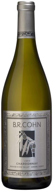 B.R. Cohn Silver Label Chardonnay 2015 Front Bottle Shot