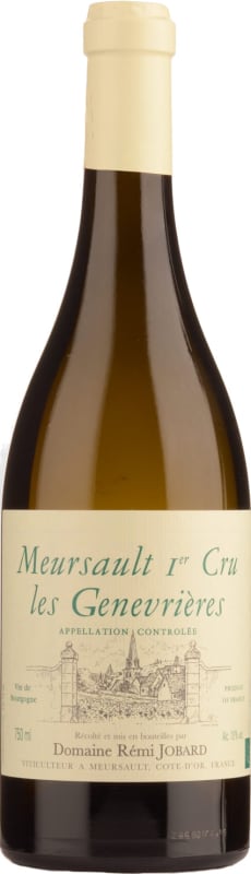 Domaine Remi Jobard Meursault Genevrieres Premier Cru 2017 Front Bottle Shot
