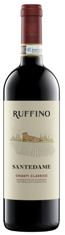 Ruffino Chianti Classico Tenuta Santedame 2021 Front Bottle Shot
