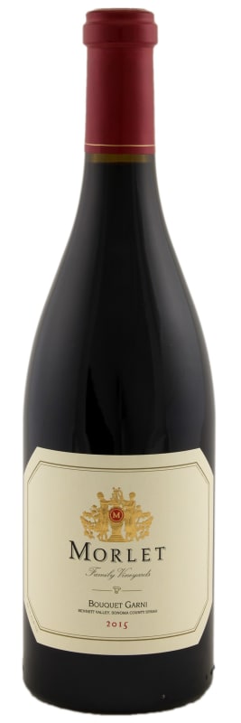 Morlet Bouquet Garni Syrah 2015 Front Bottle Shot