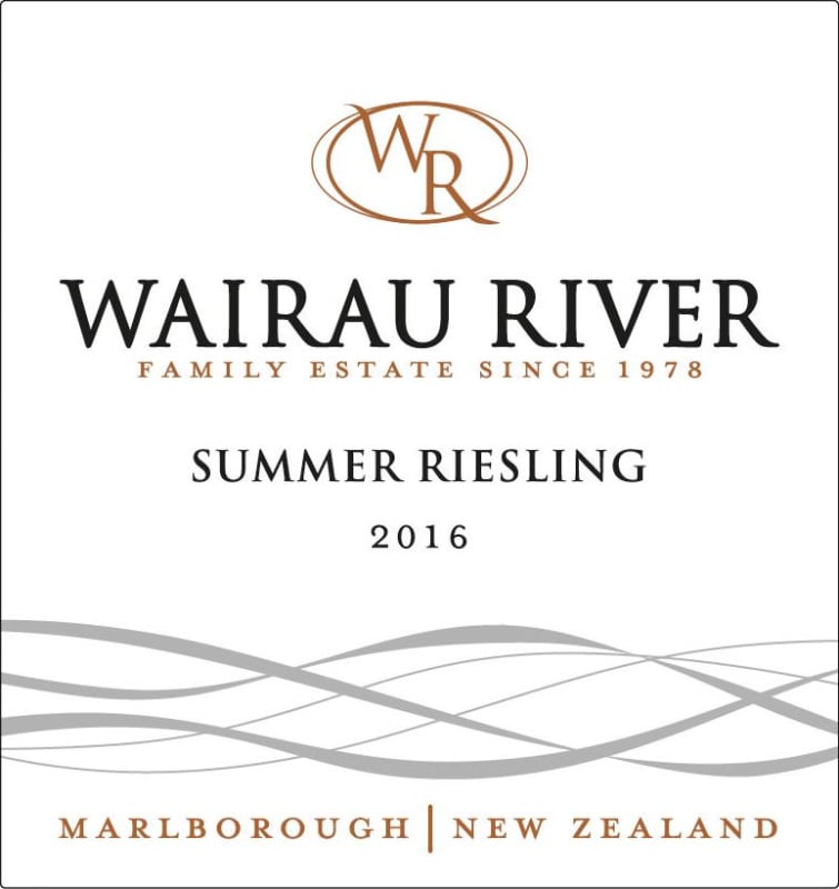 Wairau River Summer Riesling 2016 Front Label