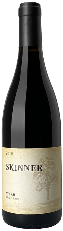 Skinner El Dorado Syrah 2015 Front Bottle Shot
